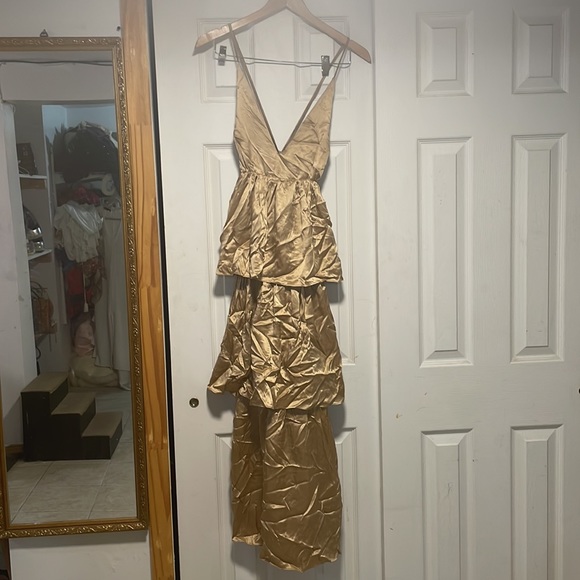 layers silk dress - Picture 2 of 5